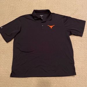 Men’s short sleeve shirt, brand Antigua size XL, Longhorn on front chest area